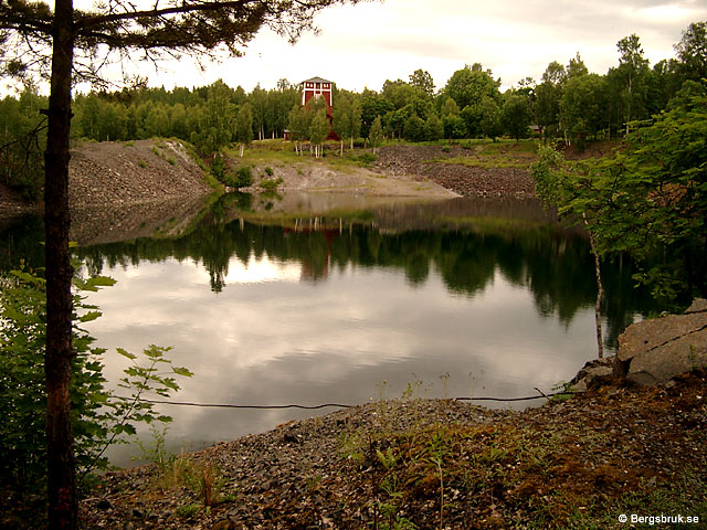 Vy över Stöten mot Vasaschaktet. Foto: John Thoweman 2005